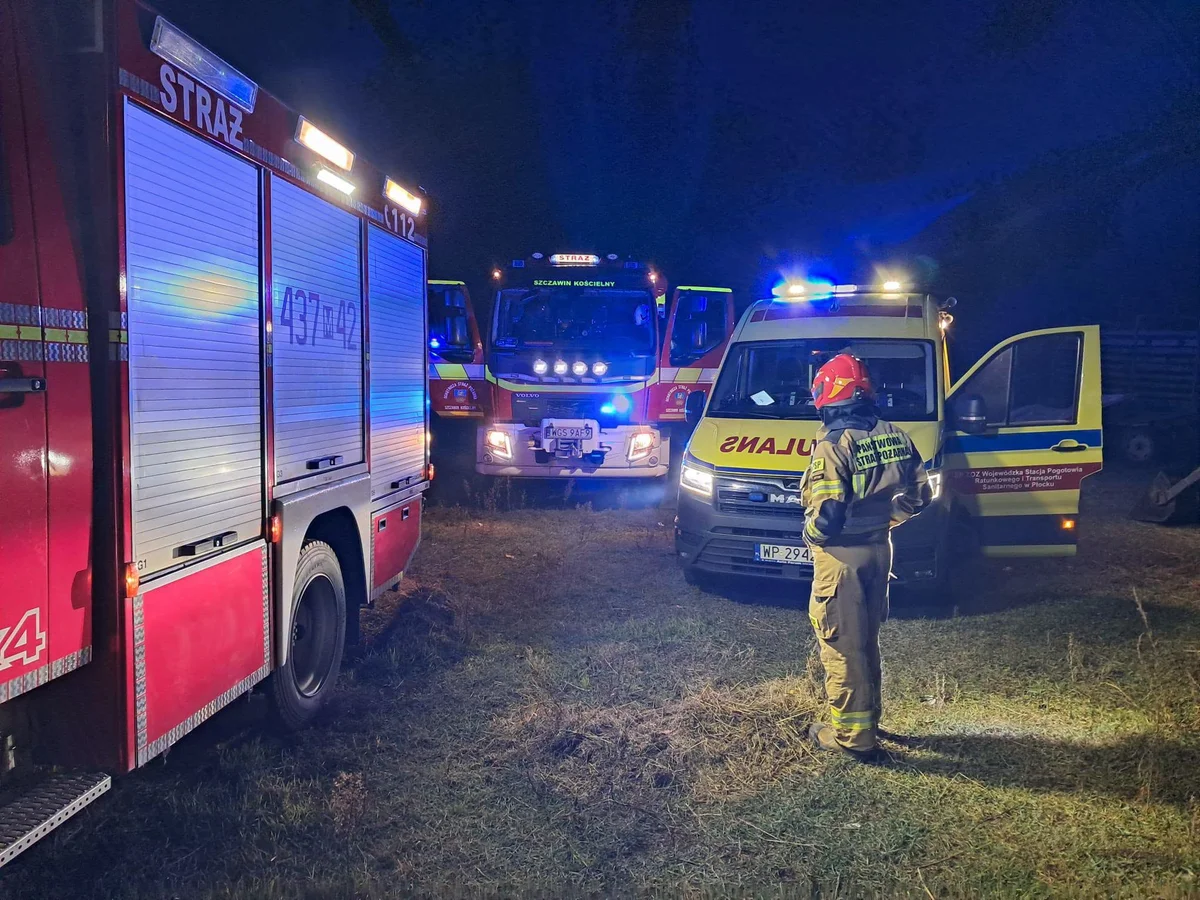 Wypadek w Szczawinie Kościelnym – zdjęcie 1
