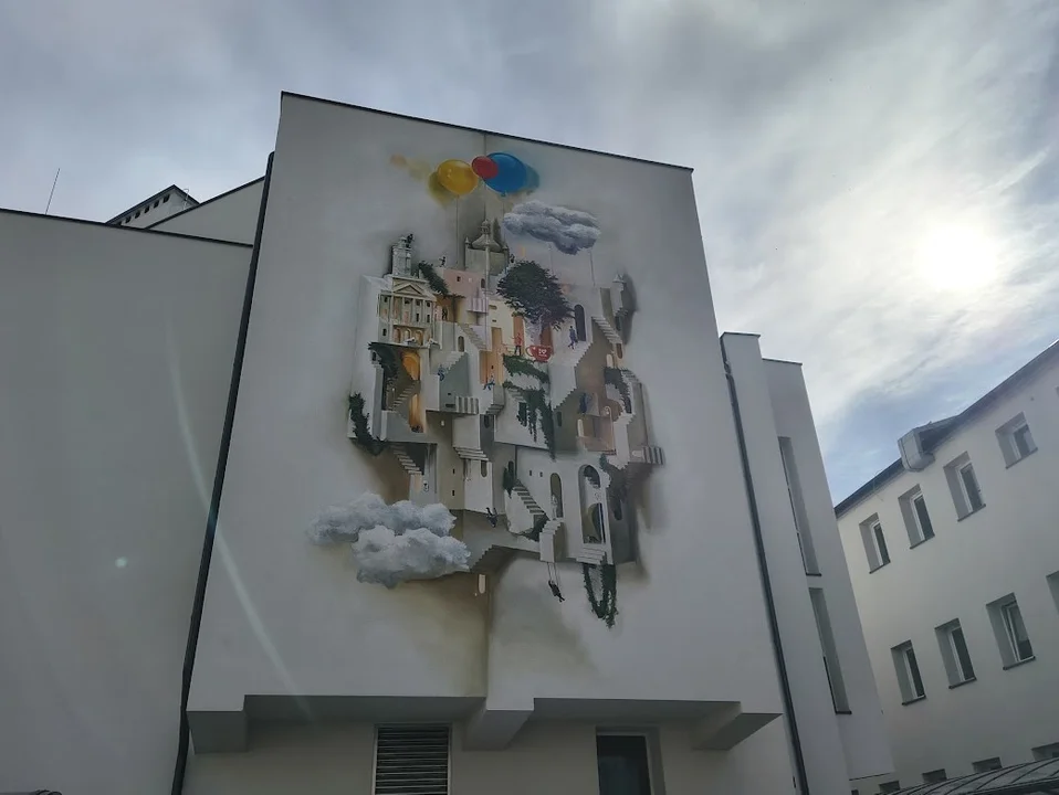Nowy mural w Płocku