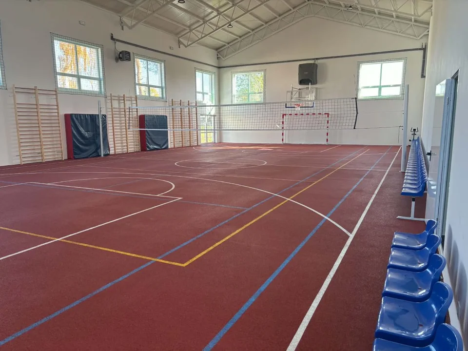 Sala gimnastyczna w Kobylnikach