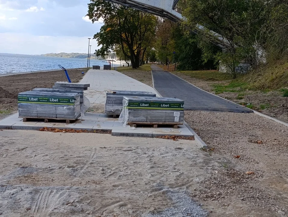 Za mostem powstają nowe atrakcje nad Wisłą