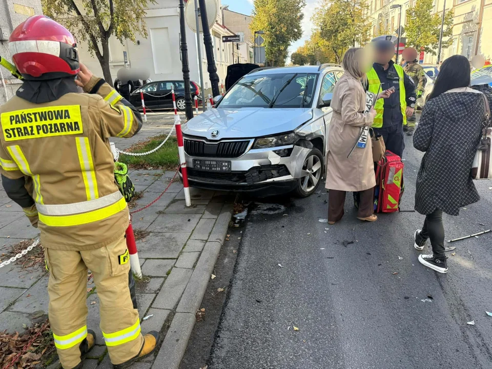 Karambol w Płocku